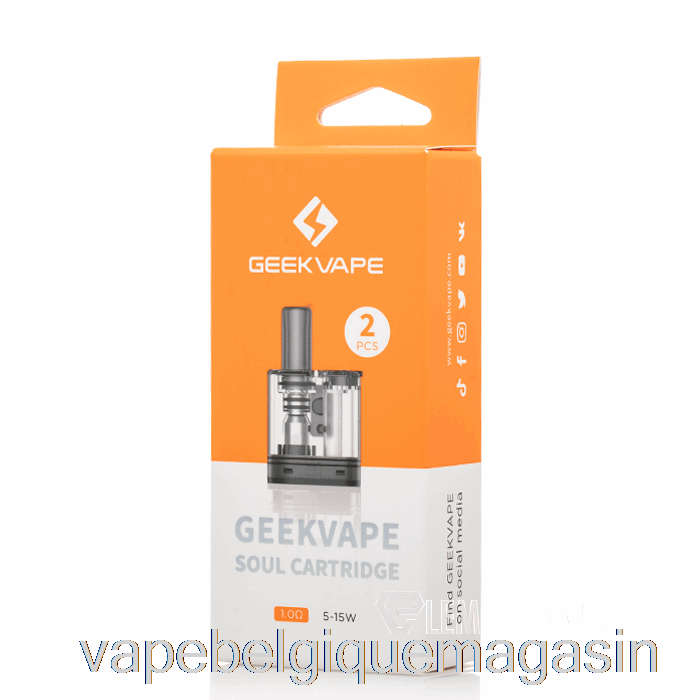 Vape Jetable Geek Vape Soul Remplacement Pods 1.0ohm Pods